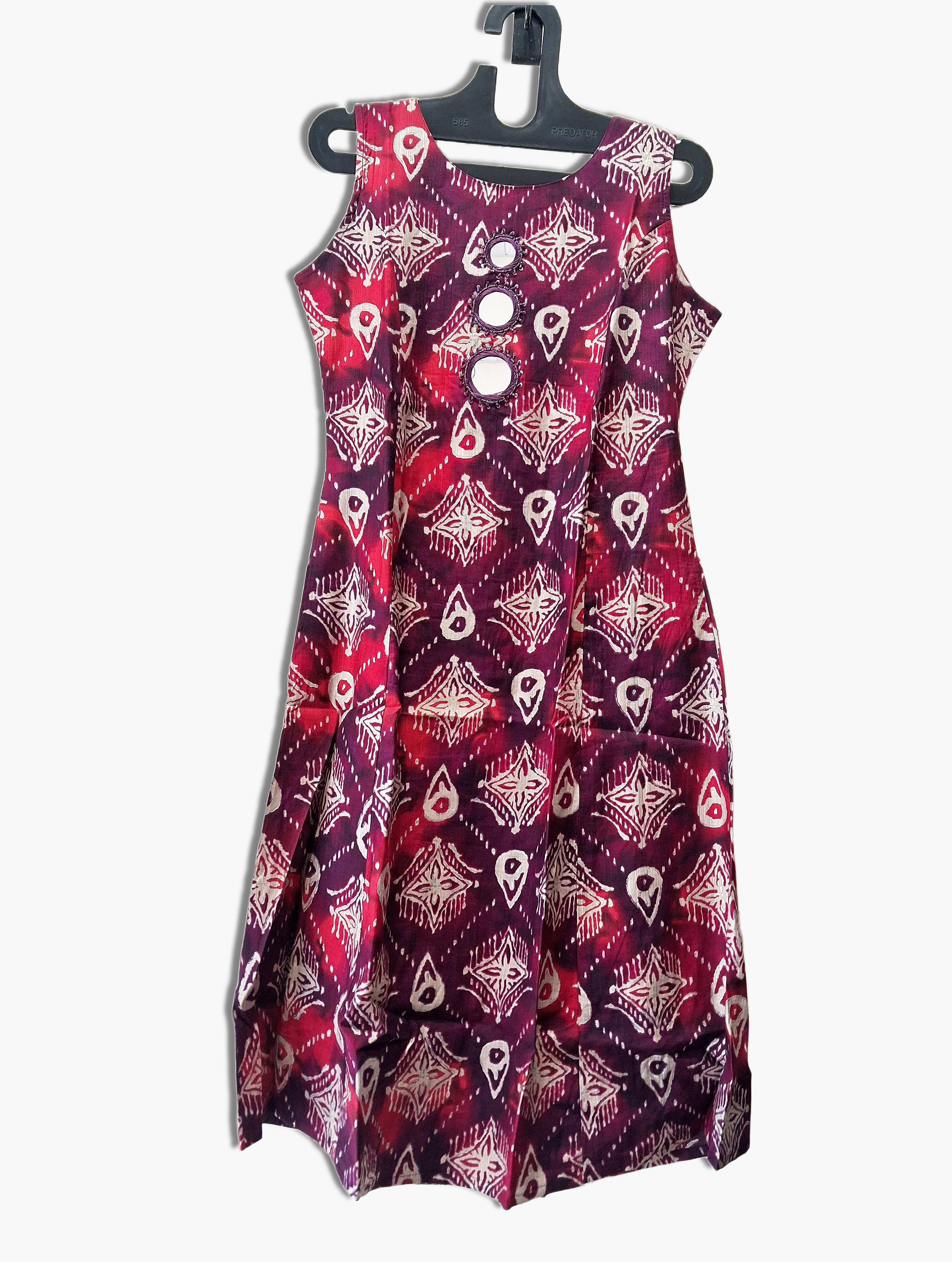 Cord Set, Megenda Color, Size M