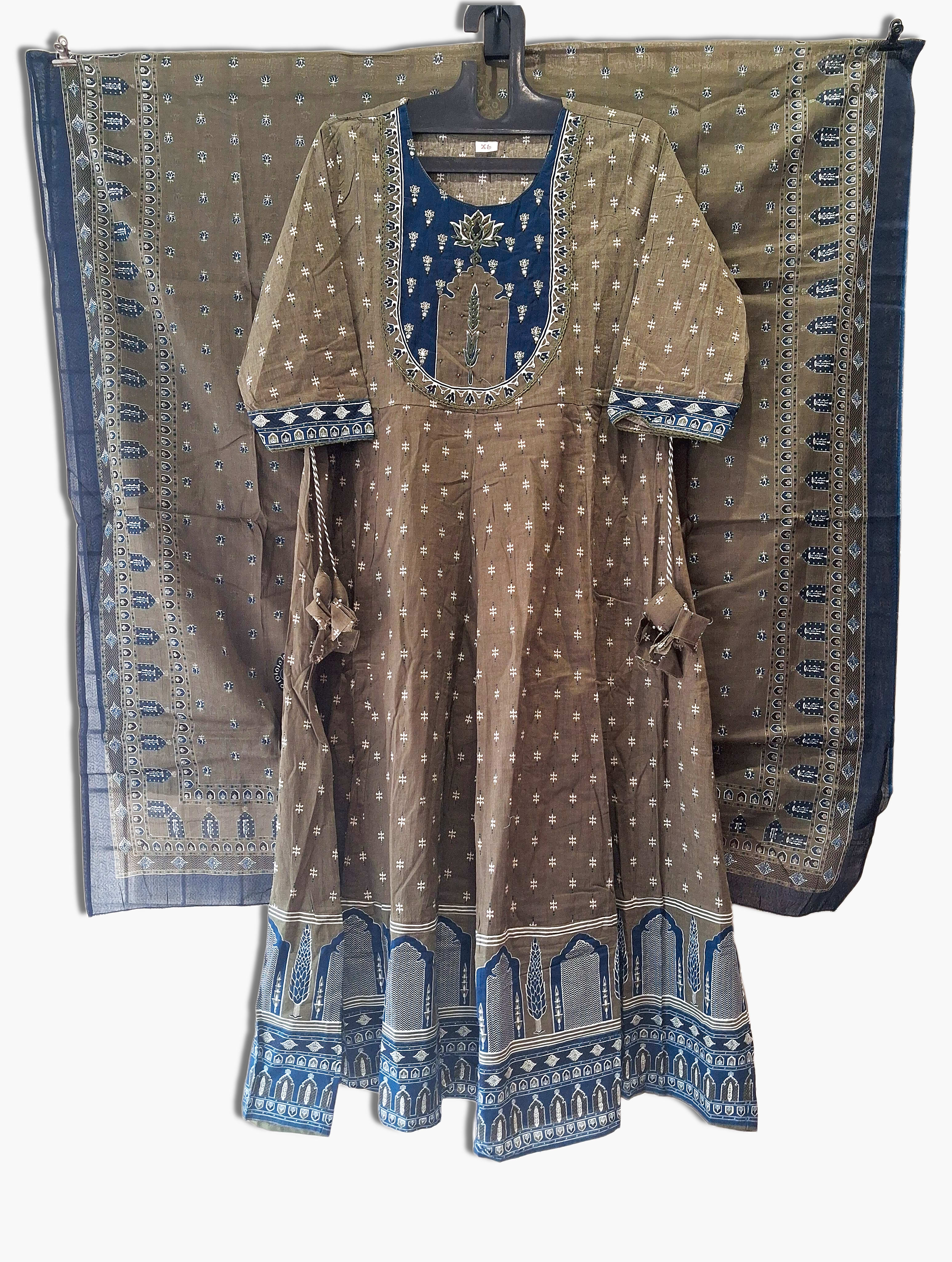 Cotton Suit, Size XL