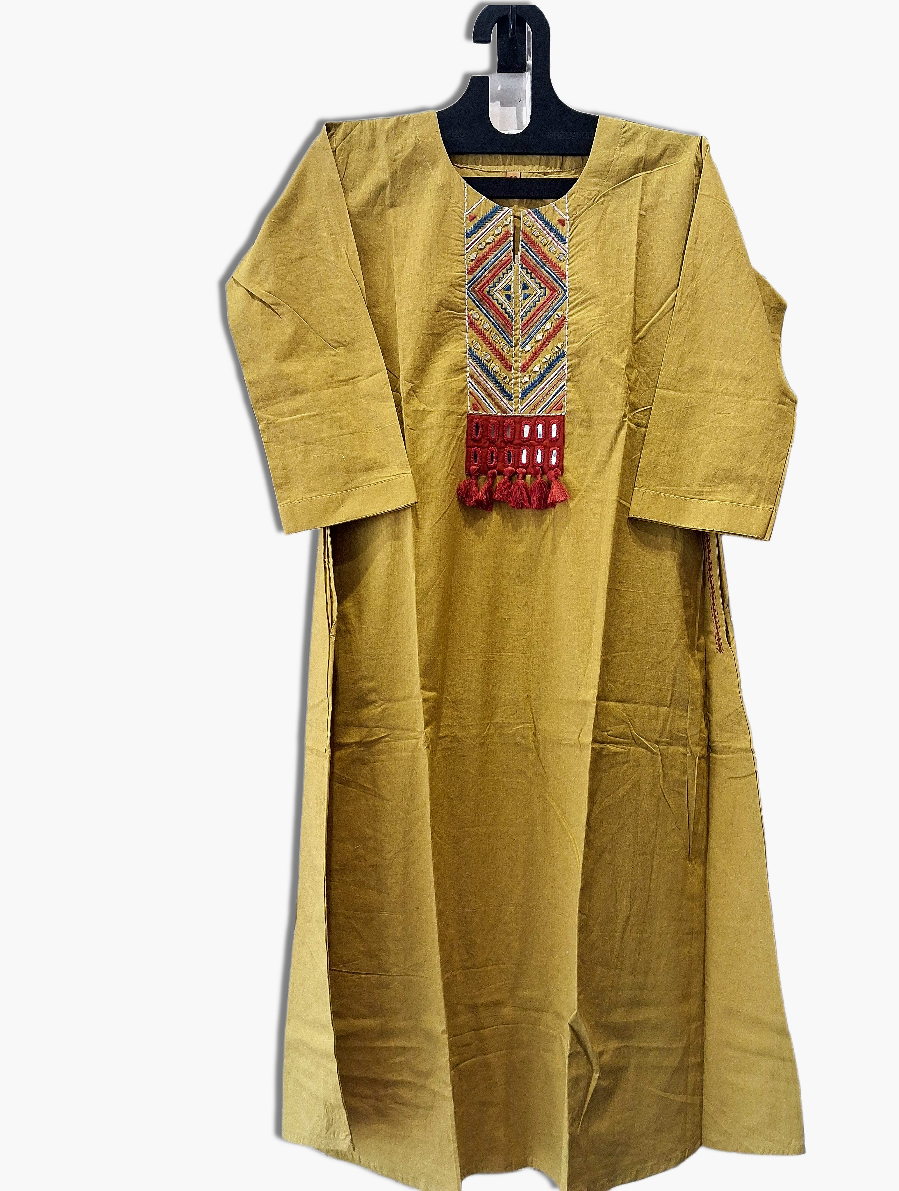 Cotton Cord Set, Yellow Color,  Size L